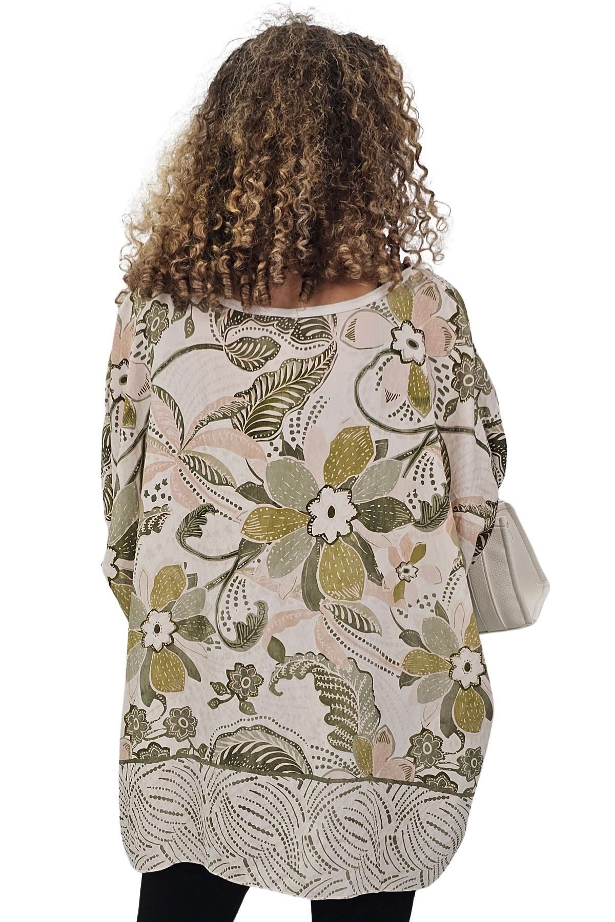 Floral Botanical-Inspired Aesthetic Style Necklace Top
