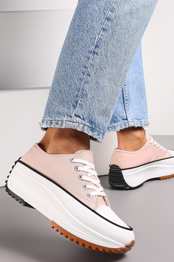 Plain Chunky Converse Hike Trainers
