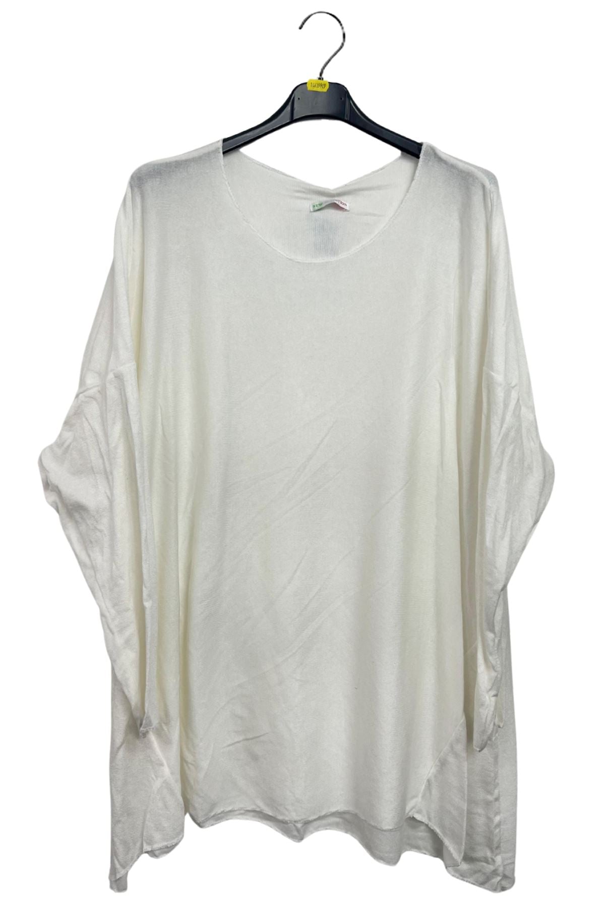 Plain Asymmetric Hem Top