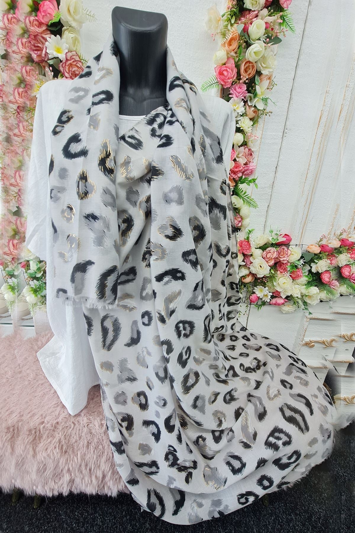 Leopard Print Scarves