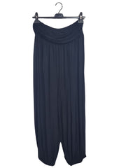Plain High Waist Harem Pants