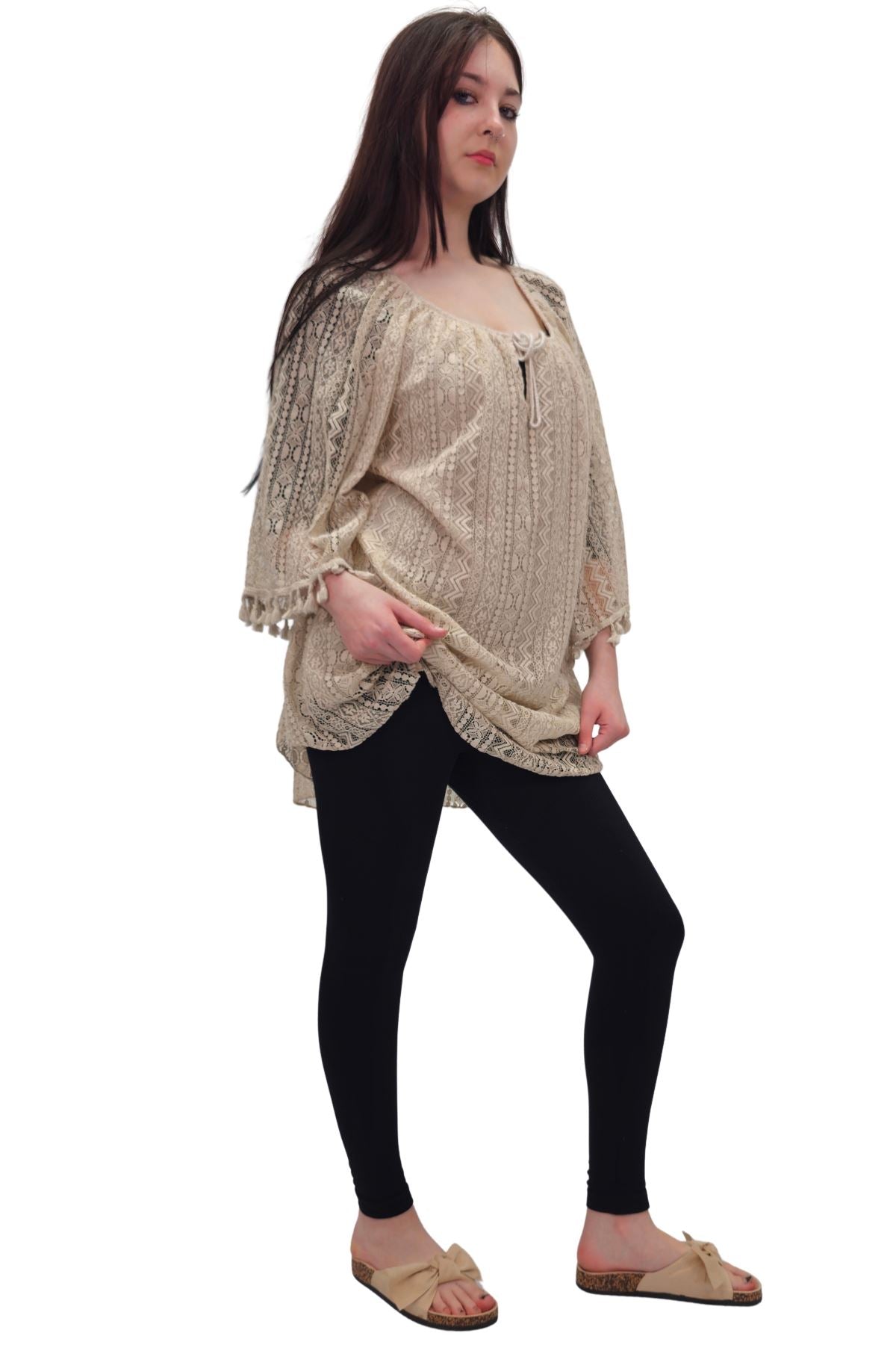 Intricate Crochet Pattern Cotton Dress