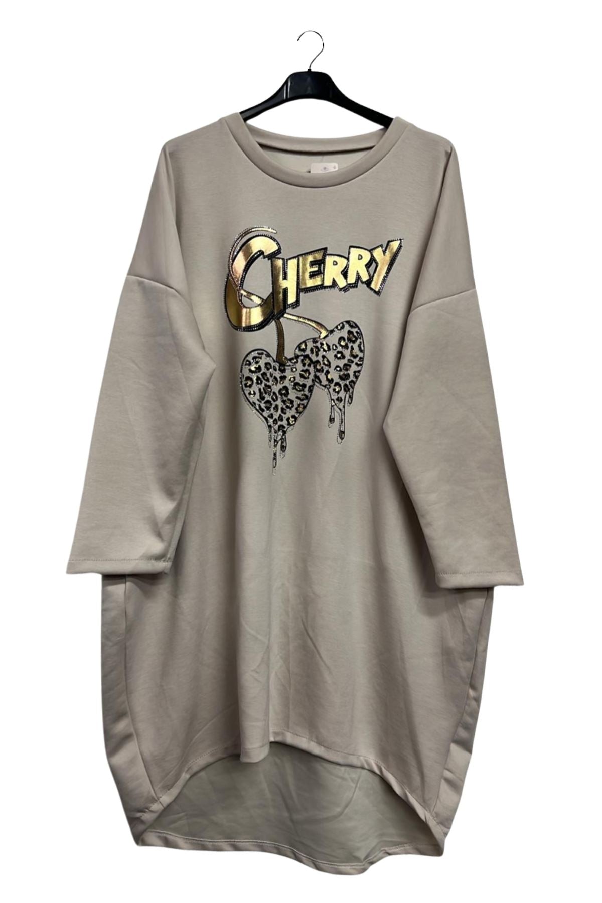 wholesale cherry pattern dress