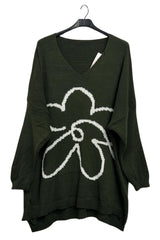 Low Cut Hem Jumper