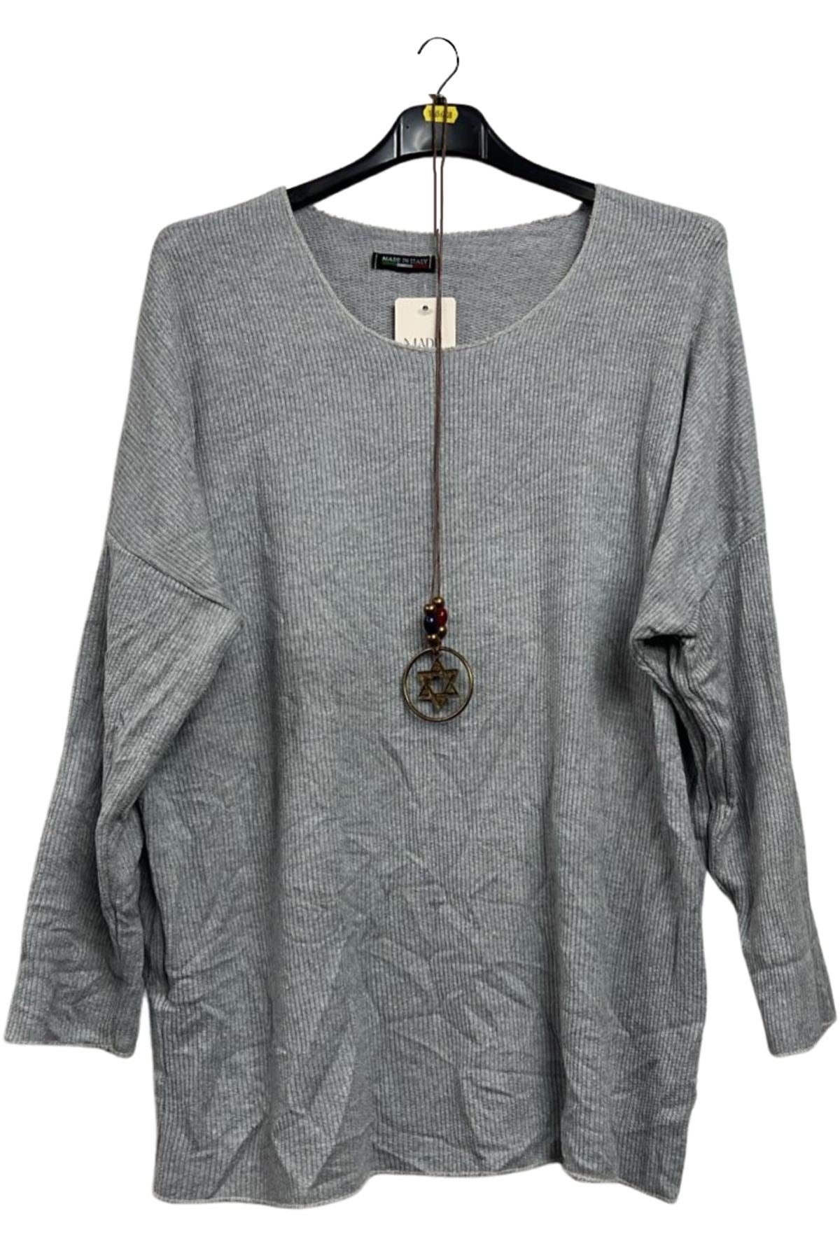plain knit drop shoulder top bulk buy