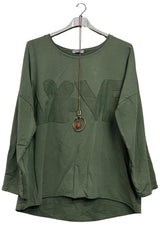 cotton drop shoulder top bulk