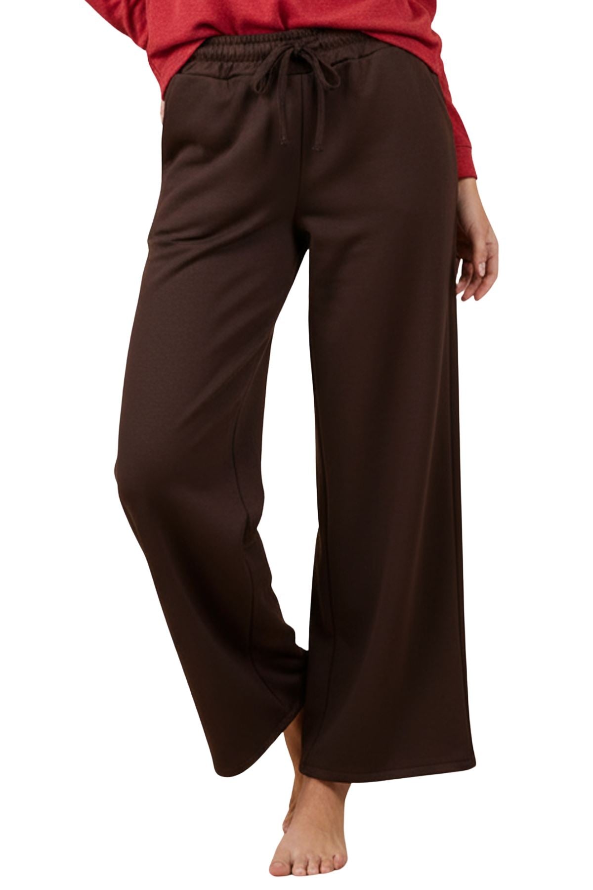 Plain Oversized Two Side Pockets Trousers