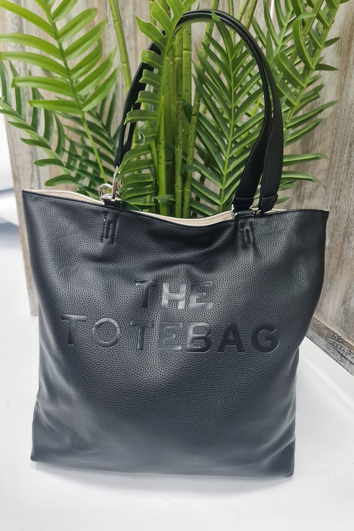 Tote Print Two Handle Shoulder Bag