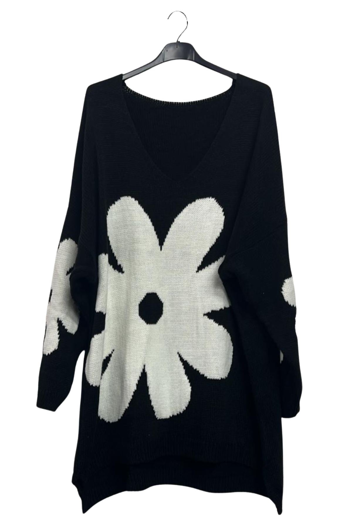 high low cut hem jumper wholesale