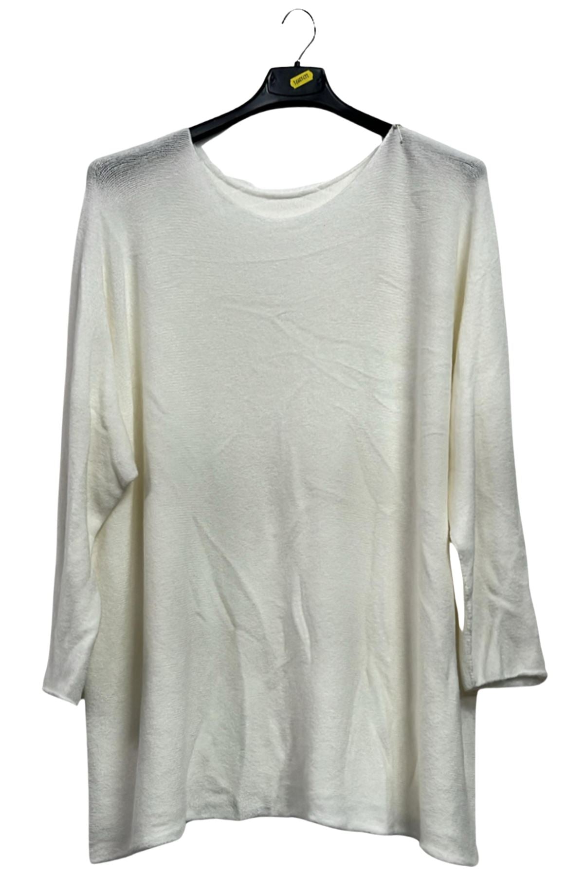 Plain Soft Knit Tunic Top