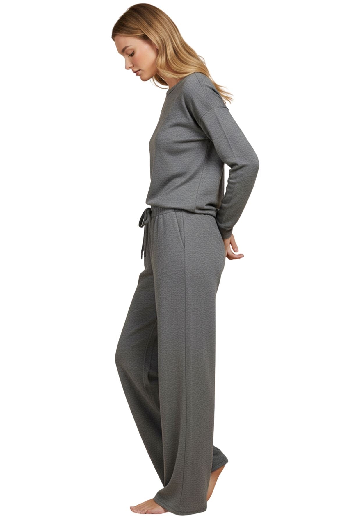 Plain Oversized Two Side Pockets Trousers