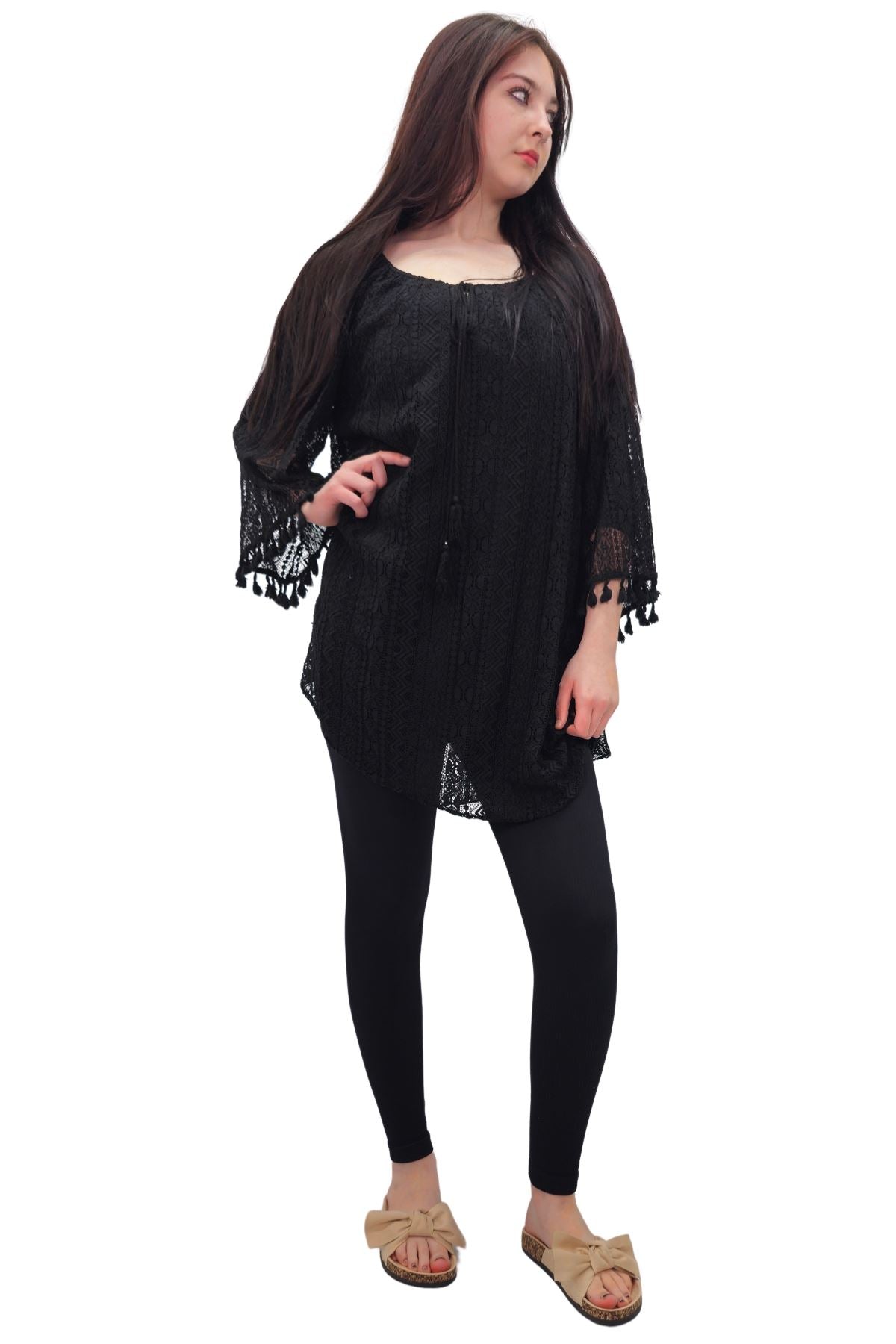 Intricate Crochet Pattern Cotton Dress