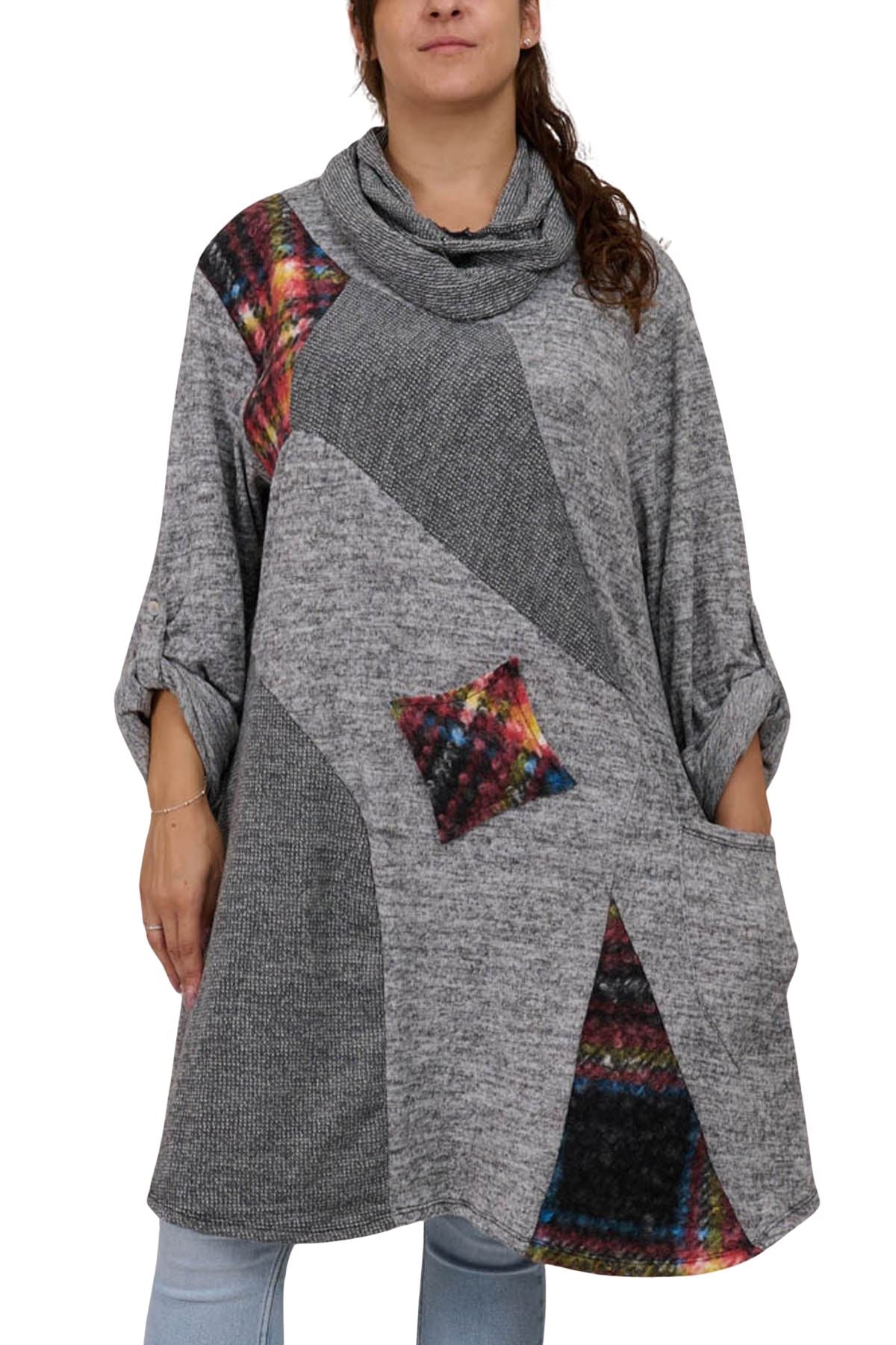 multi patch work top