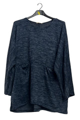 soft heathered blouse supplier