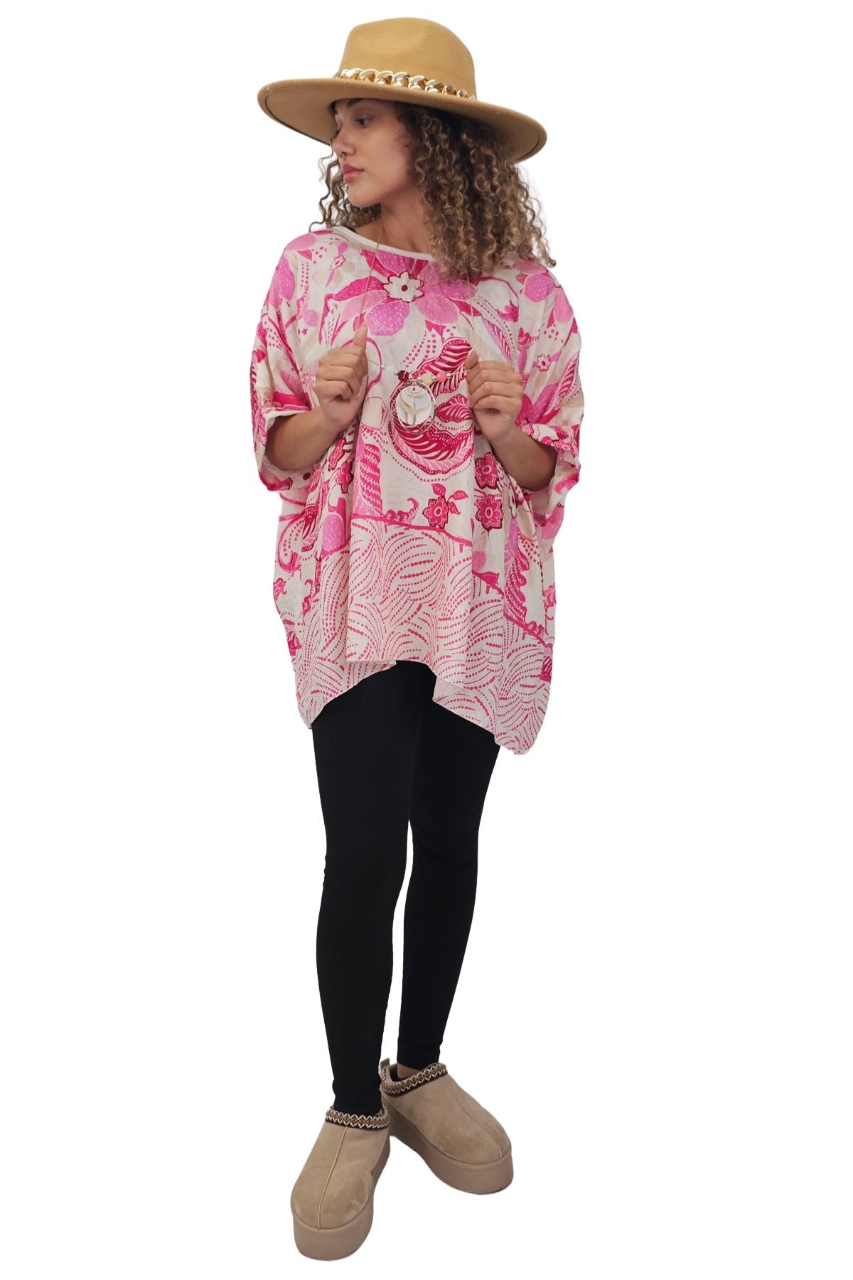 Floral Botanical-Inspired Aesthetic Style Necklace Top