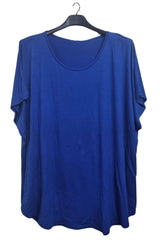 Plain Short Sleeve Top