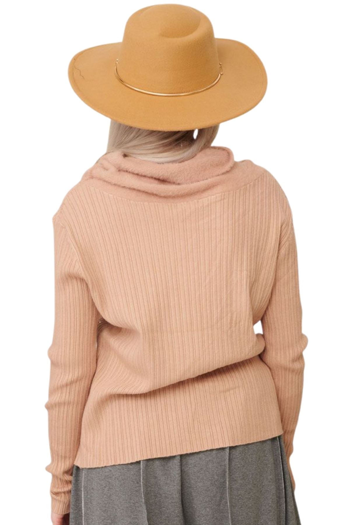Bulk diamante knit top
