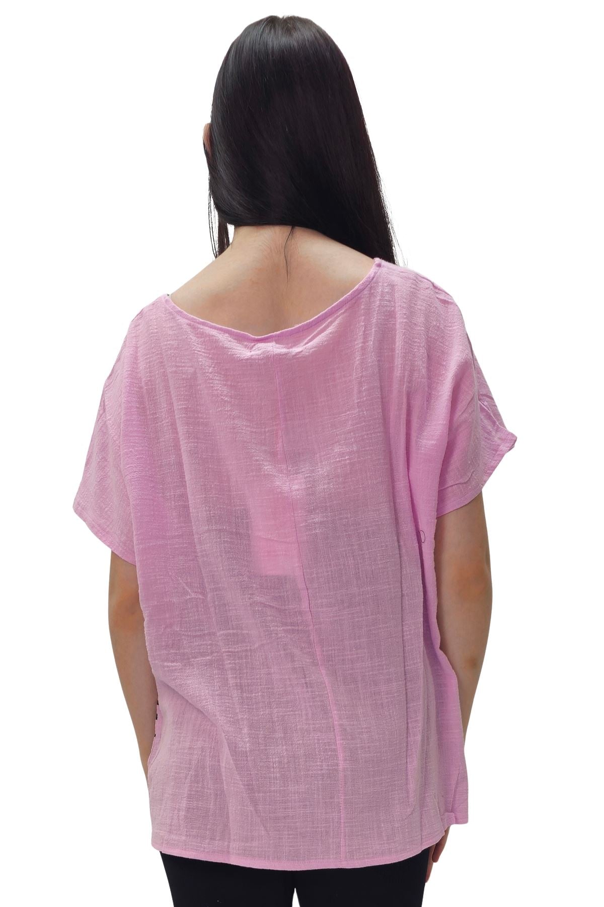 As Free As Air Print Cotton Top