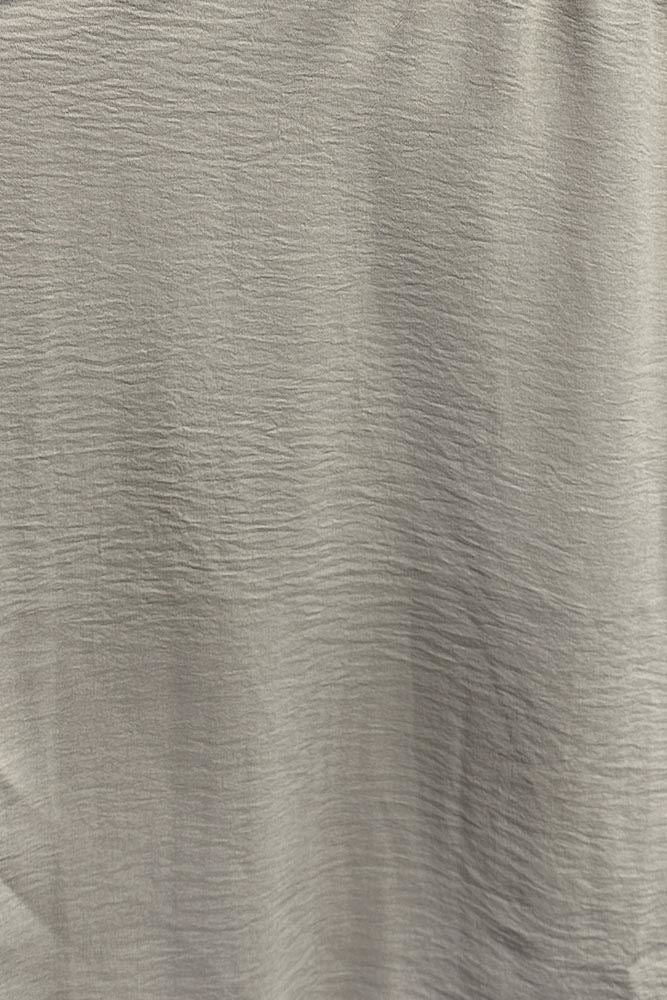 Plain Shirred Cuffs Shirt