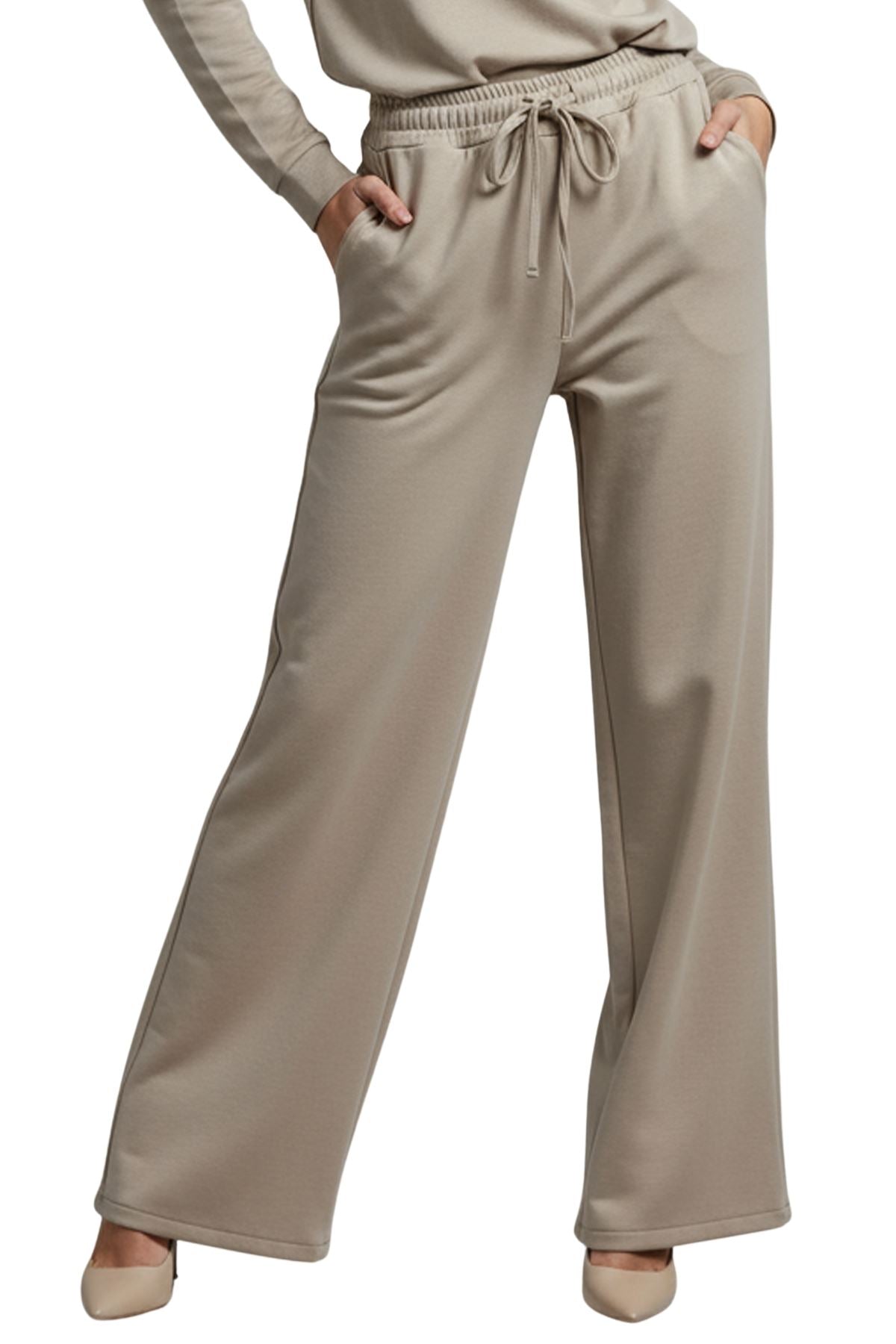 Plain Oversized Two Side Pockets Trousers