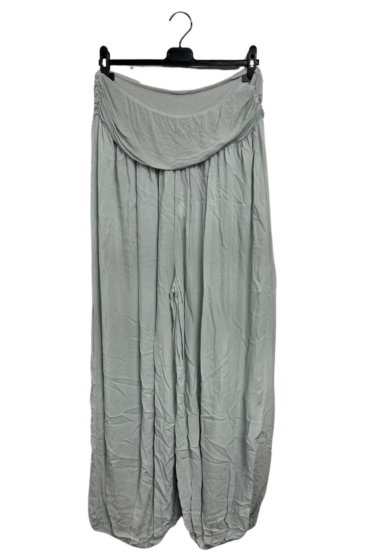 Plain High Waist Harem Pants