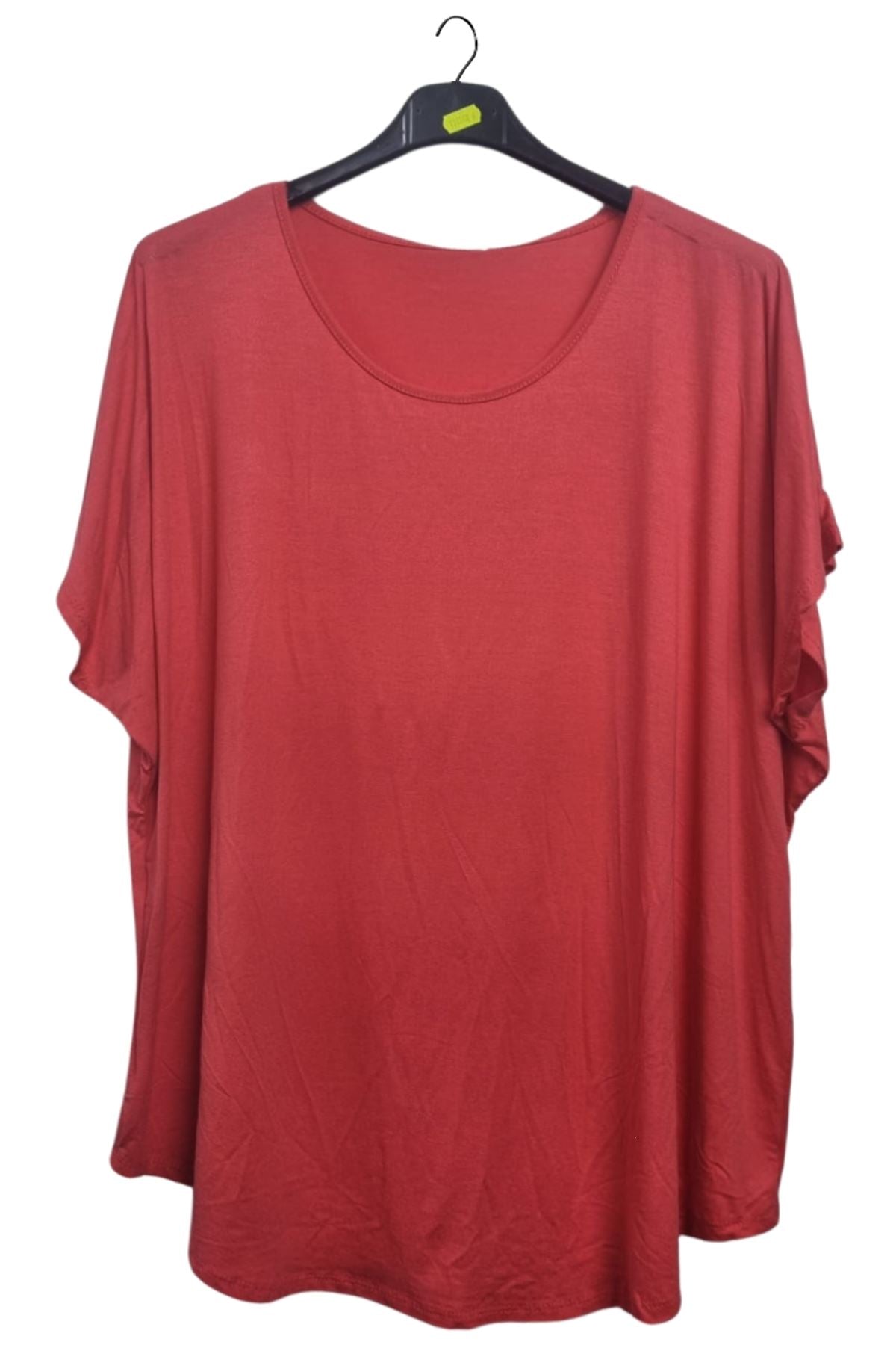 Plain Short Sleeve Top