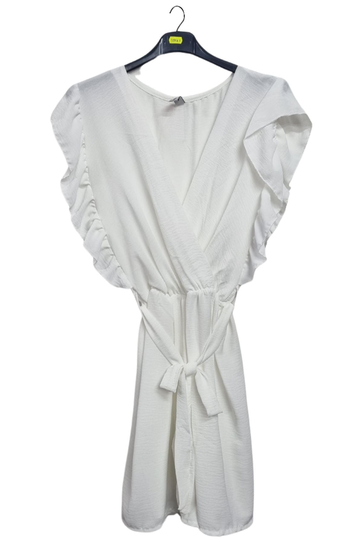 Plain Tie Waist Belt Jumpsuit