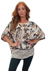 Floral Botanical-Inspired Aesthetic Style Necklace Top