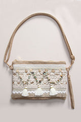 Shell Tassel Crossbody Bag