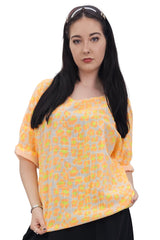 Leopard Print Tunic Cotton Top