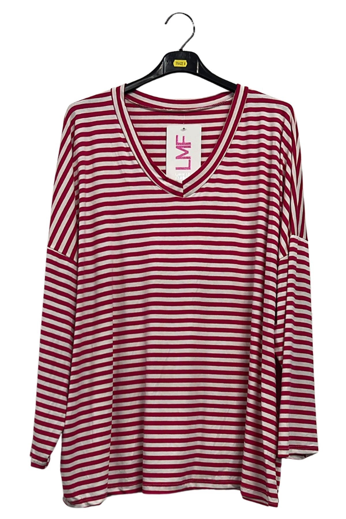 stripe tunic top for fashion stores