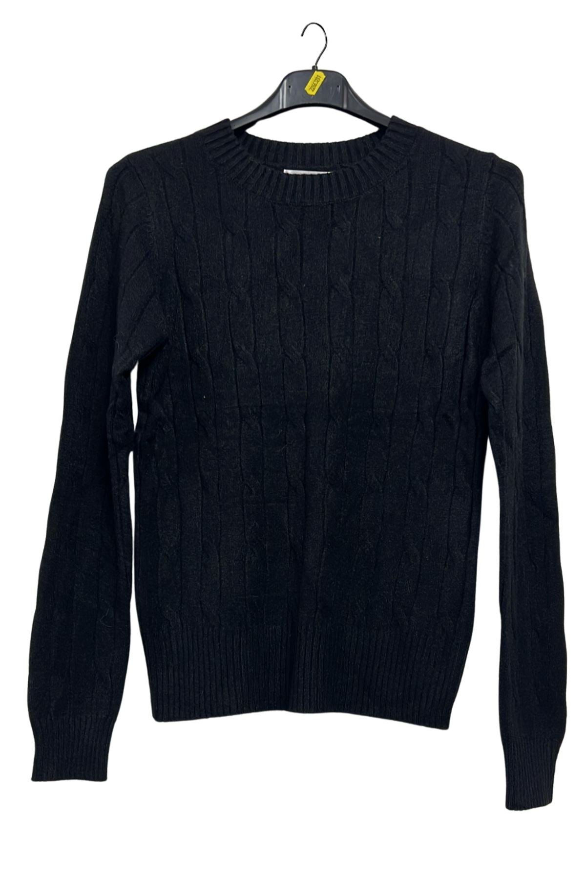 bulk rope knit sweater