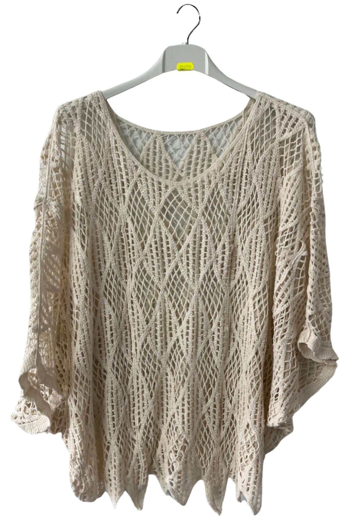 Stripe Crochet Pattern Cotton Top