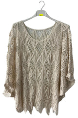 Stripe Crochet Pattern Cotton Top