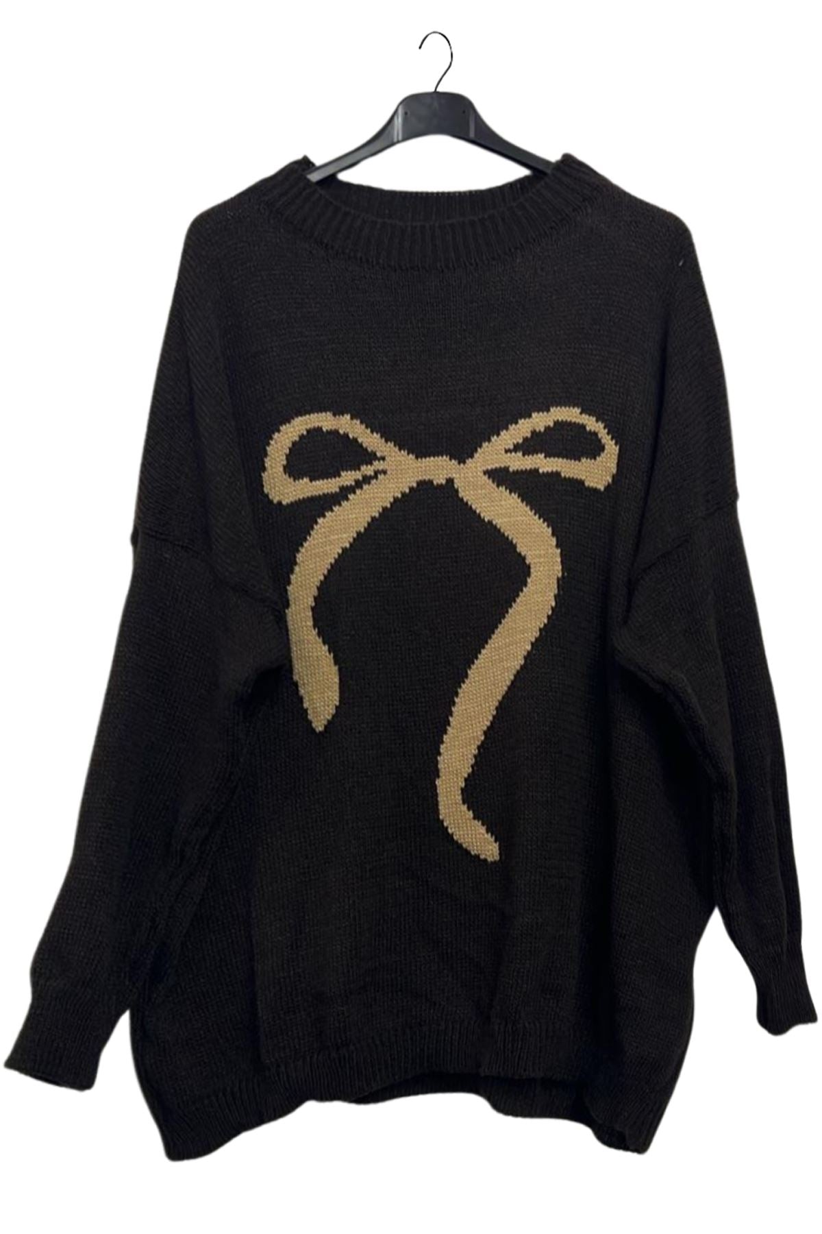 wholesale bow print jumper