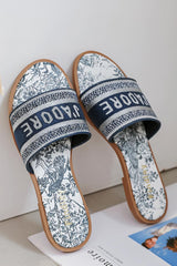 Dior Embroidered Slipper
