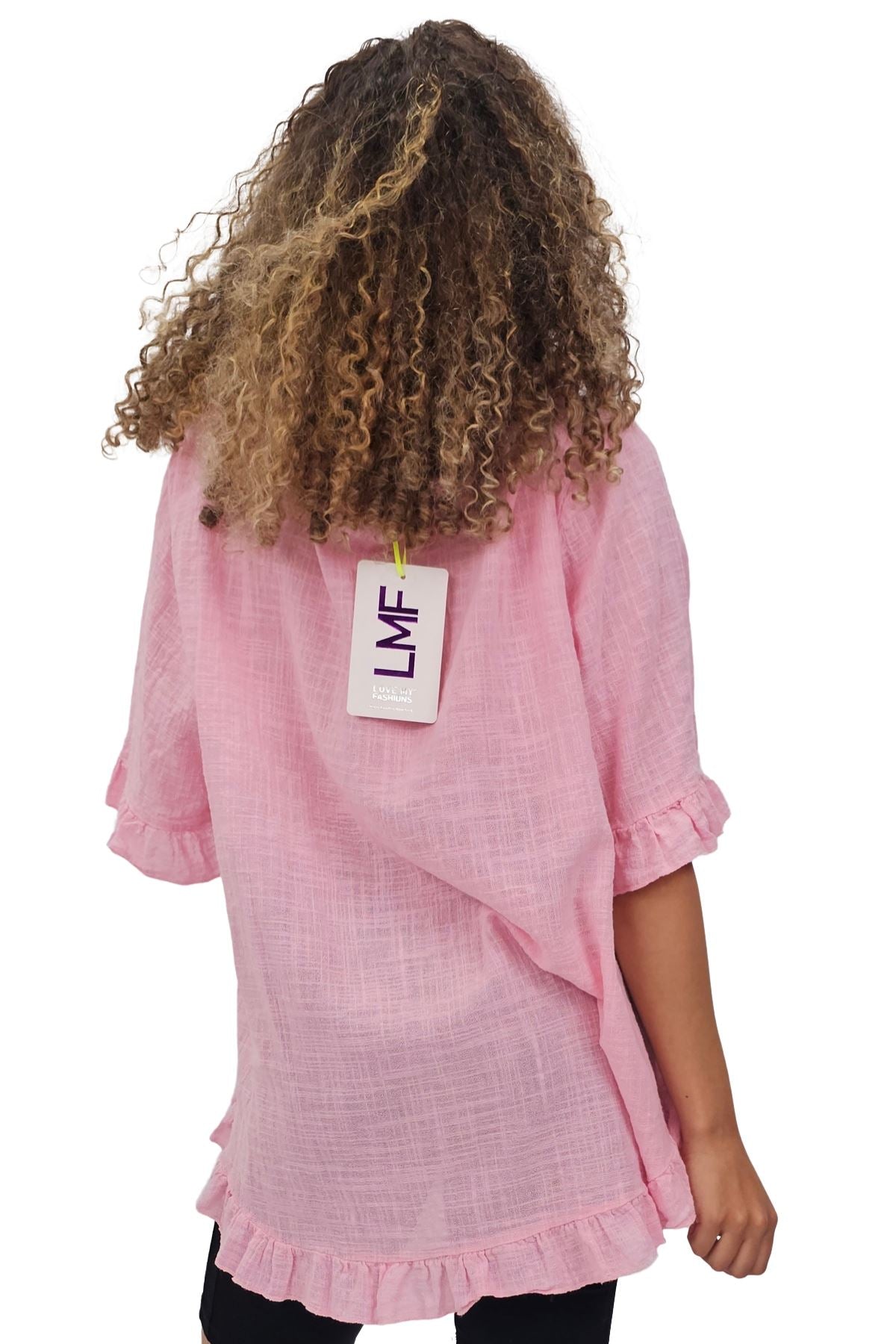 Plain Tunic Cotton Top