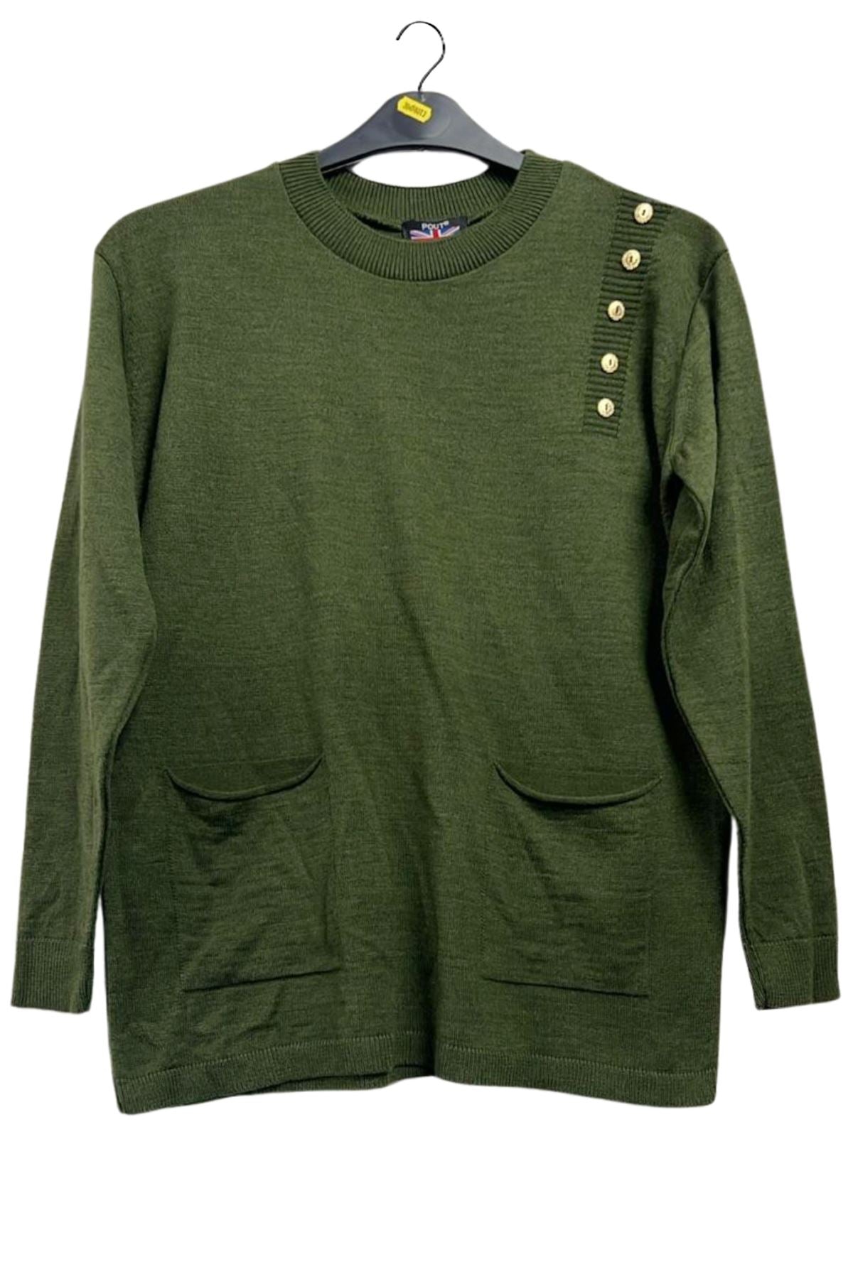 plain shoulder accent top fashion wholesale