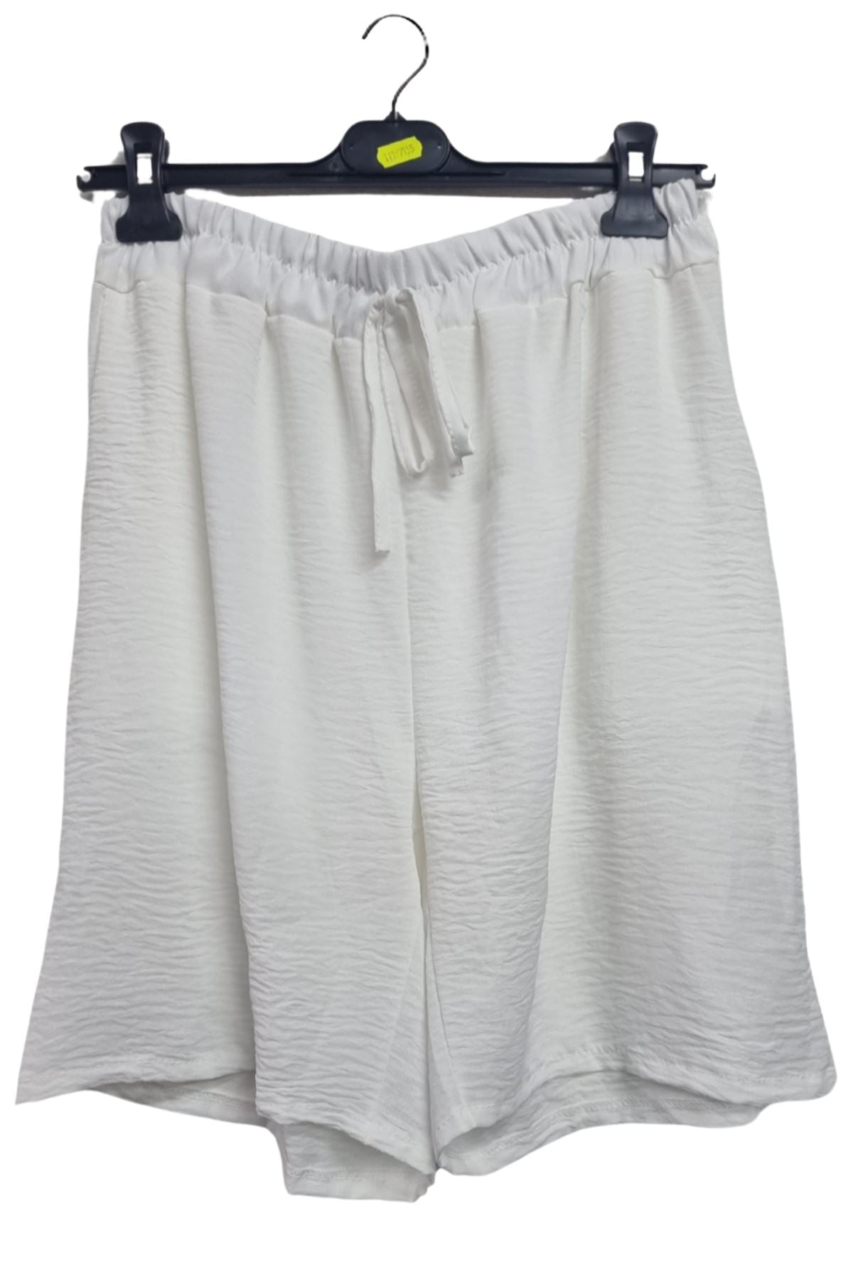 Plain Drawstring Waistband Pockets Shorts