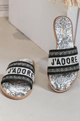 Dior Embroidered Slipper