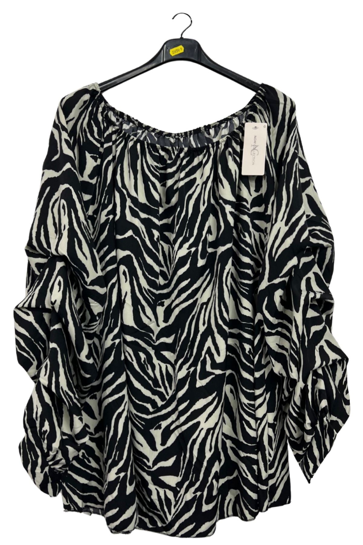 Leopards Print Ruched Top