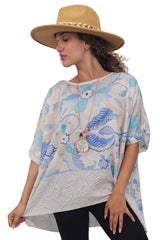 Floral Botanical-Inspired Aesthetic Style Necklace Top