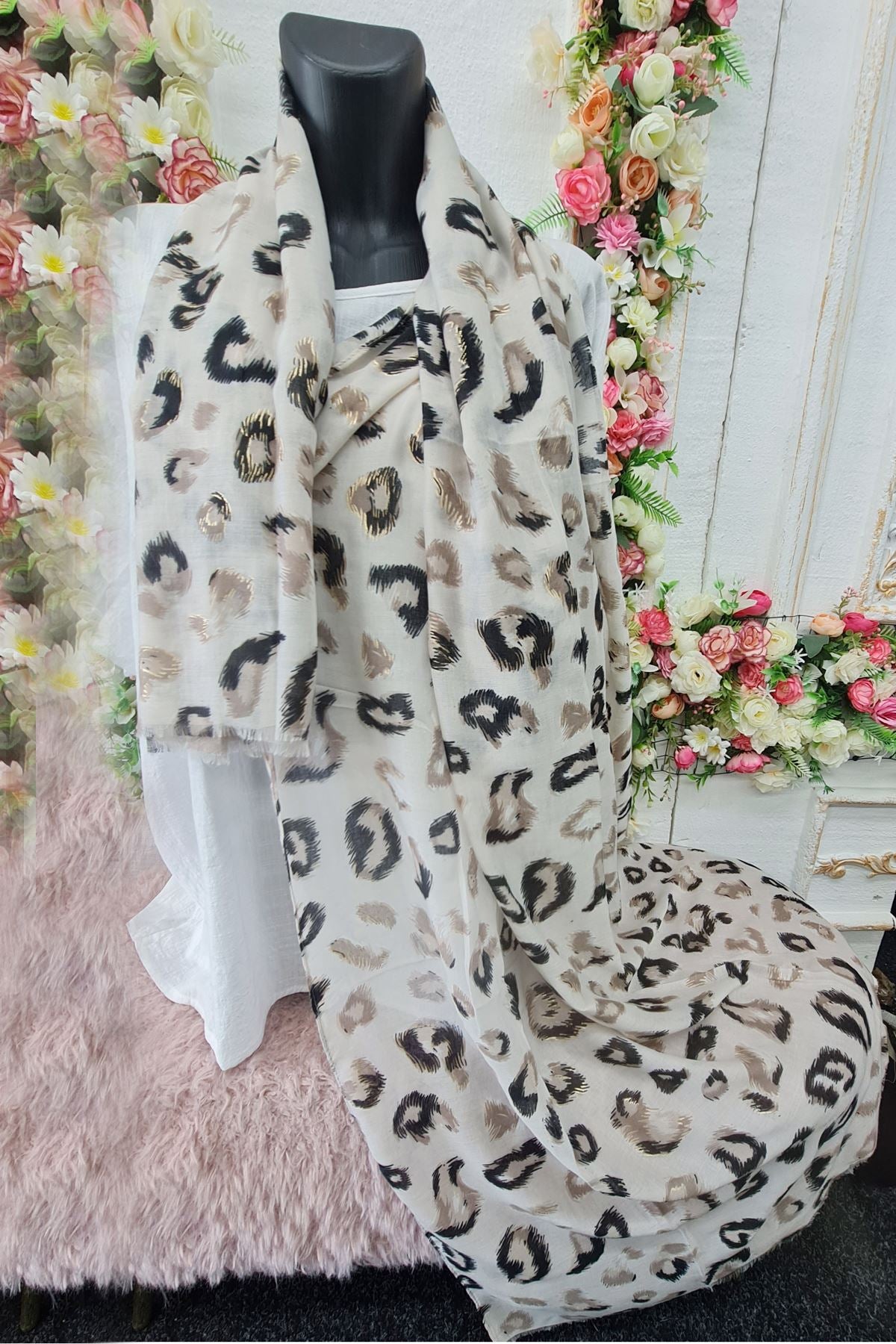 Leopard Print Scarves
