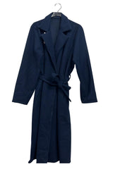 two pockets belted trench coat wholesale