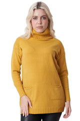 Plain Ribbed Pocket Soft Feel Top