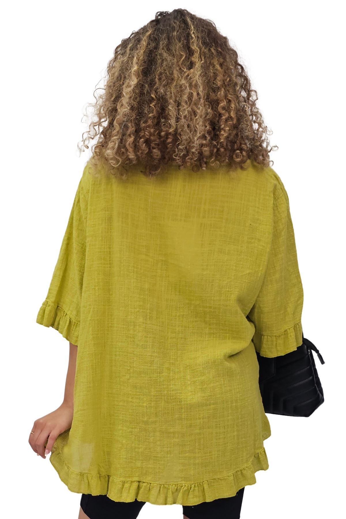Plain Tunic Cotton Top
