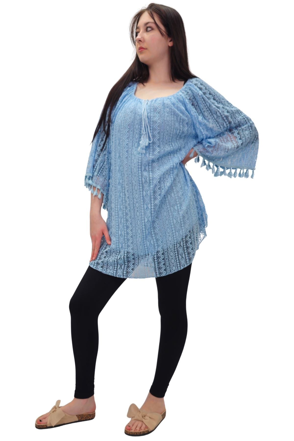Intricate Crochet Pattern Cotton Dress