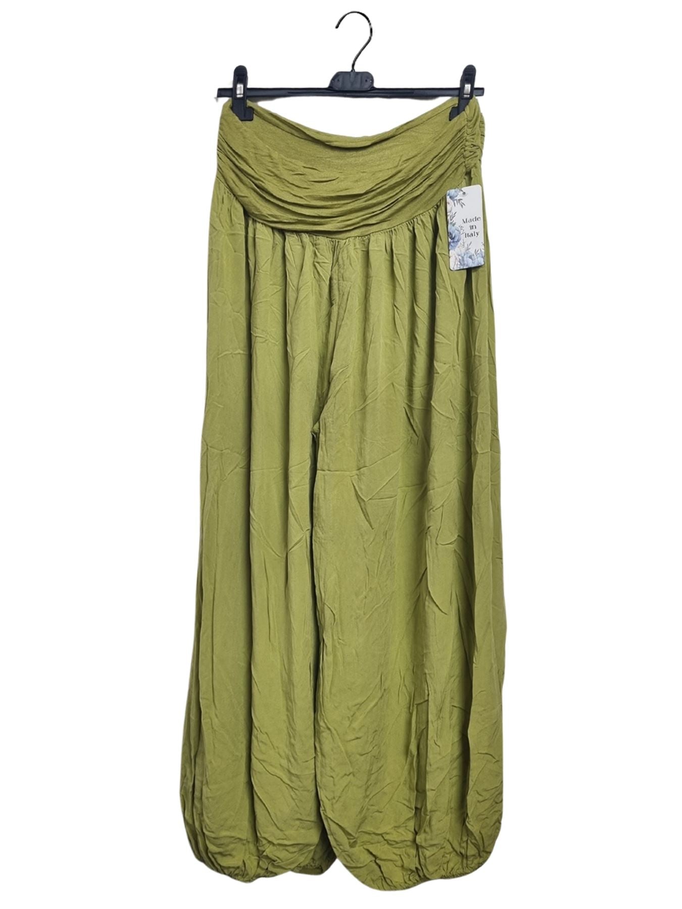 Plain High Waist Harem Pants