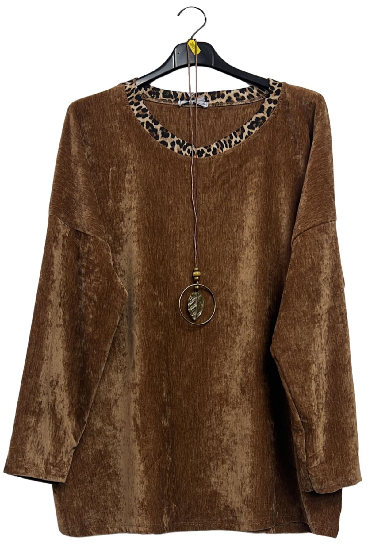 Plain Dropped Shoulders Tunic Top