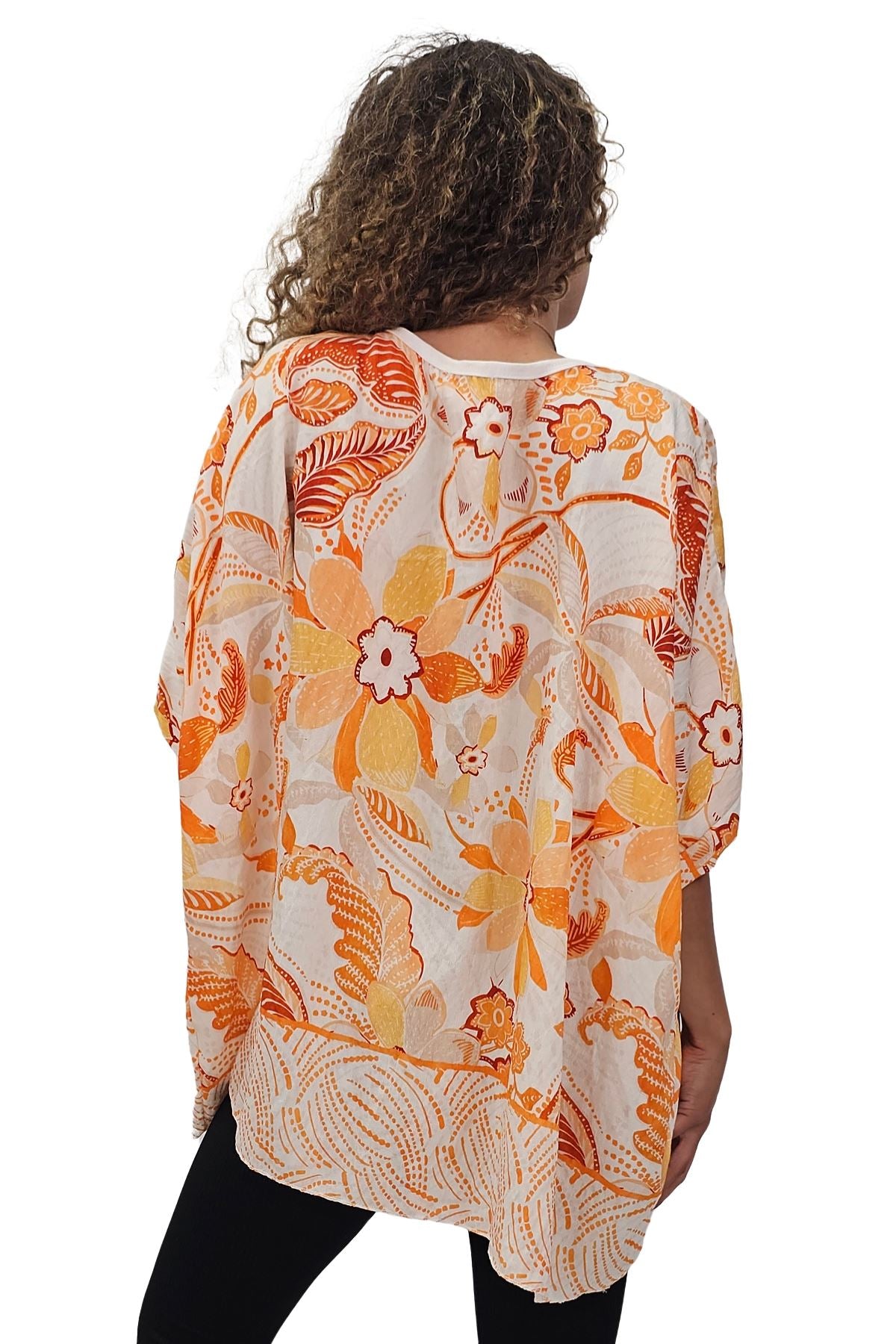 Floral Botanical-Inspired Aesthetic Style Necklace Top